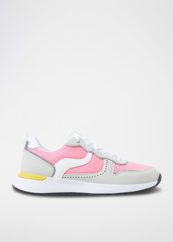 Basket Rose et Gris