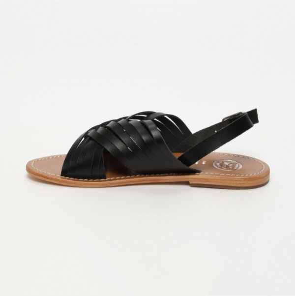 Sandale plate en cuir – Image 5