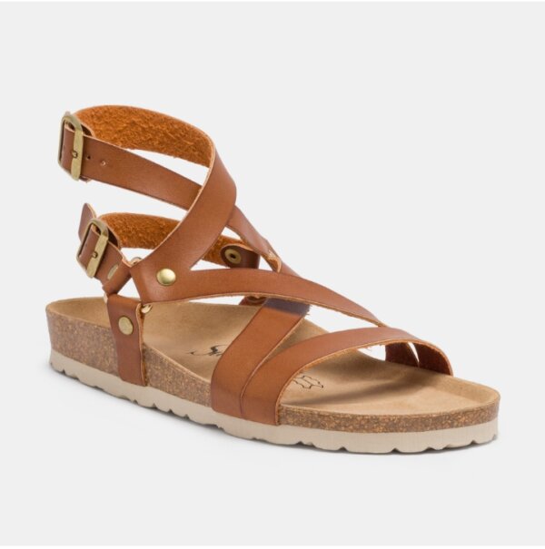 Sandales Elorza Marron Clair – Image 2