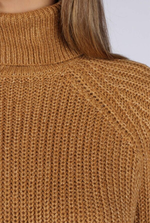 Robe Pull avec Manches Longues et Col Roulé – Image 3