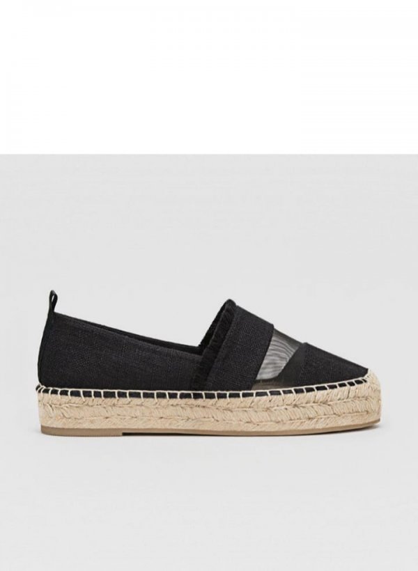 Espadrille Noir